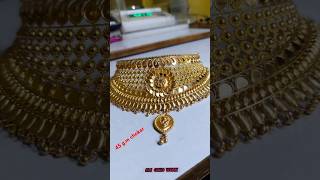 gold jwellery goldwork best designviralvideo shorts support india SM GOLD WORK PVT LTD😱 [upl. by Idnam619]