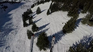 Speedriding La Balme  La Clusaz 2017 FRANCE [upl. by Attenauq]