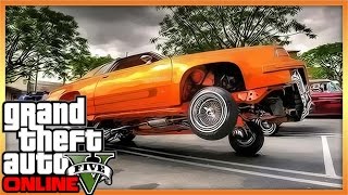 GTA 5 Car Customization  Hydraulics amp Modded Cars GTA V [upl. by Esyahc229]