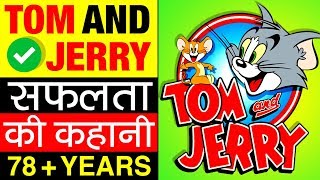 Tom And Jerry टॉम एंड जेरी Success Story in Hindi  William Hanna amp Joseph Barbera  History [upl. by Nnaecarg]