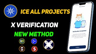 Ice network all project x verification process  ice network Twitter verification  Hassan Crypto [upl. by Bogie736]