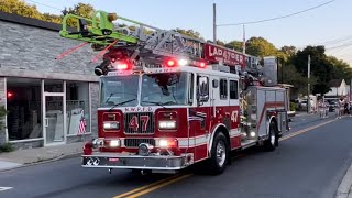 Thornwood 125th anniversary parade North White Plains fire department [upl. by Ahseim739]