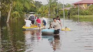 BruneiMajor flood 2009 [upl. by Yelyac]