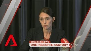 Christchurch shootings New Zealand Prime Minister Jacinda Ardern addresses nation [upl. by Hanauq]