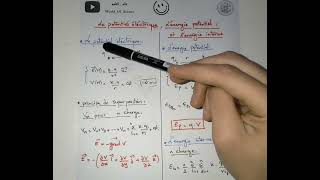 3 Physique 2  le potentiel électrique  lénergie potentiel et lénergie interne  بالدارجة [upl. by Aietal]