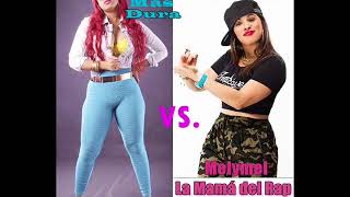 Milka vs Melymel  Guerra Completa Rap 2014 [upl. by Nipahc]