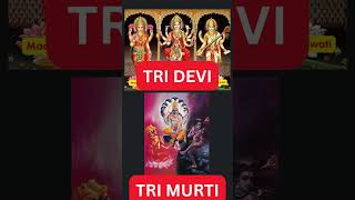 Trimurti amp Tridevi in Hinduism [upl. by Emalee]