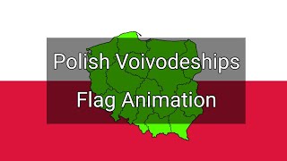 Polish Voivodeships Flag Animation [upl. by Girish478]