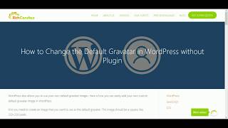 How to Change the Default Gravatar in WordPress without Plugin [upl. by Ydda]