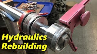 SNS 217 Rebuilding Hydraulic Cylinders [upl. by Yeslrahc926]