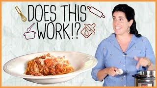 Instant Pot Spaghetti and Meat Sauce We Test The Viral Recipe DoesThisWork [upl. by Tirrell]