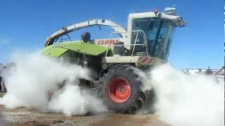 Claas Cutter Fire Suppression demo [upl. by Remos]