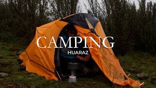 Hacer CAMPING en HUARAZ I Laguna Radian [upl. by Lamori]