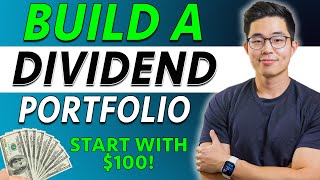 How to Build a Dividend Stock Portfolio With 100 Free Course [upl. by Adniral]