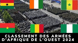 Classement des armé les plus puissant dAfrique louest 2024 [upl. by Ayahsal]