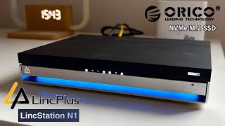 LincPlus LincStation N1 amp ORICO NVMe M2 SSD  Unboxing and Installation  The Best NAS [upl. by Moshe]