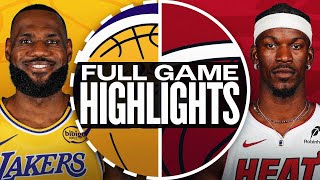 LAKERS at HEAT  FULL GAME HIGHLIGHTS  December 4 2024 [upl. by Rim]