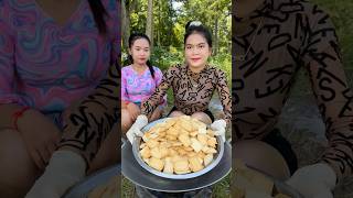 Cooking yummy biscuit with milk recipe food delicious cookrecipe [upl. by Ahtael]