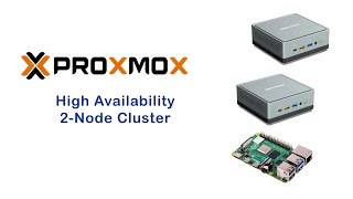 Proxmox VE  Cluster  Hochverfügbarkeit mit 2 Nodes Konfigurieren [upl. by Fenwick]