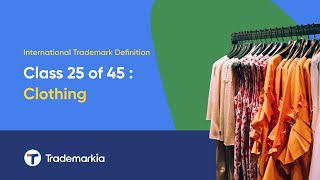 Clothing in International Trademark Classes  Exploring Class 25 out of 45 [upl. by Simdars]