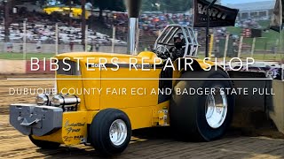 Dubuque County Fair ECI and Badger State truck and tractor pull July 272024 Farm stock to Pro Stock [upl. by Drarrej]