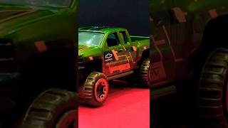 4 WD Chevrolet Silverado super performance pick up by Hotwheels cars Mud Studs series shorts [upl. by Aissatsan965]