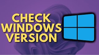 How to Check Windows Version in Windows 11 [upl. by Enovahs]