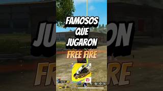 Famosos que jugaron Free Fire freefire garenafreefire garena sueteruwu [upl. by Allimak842]