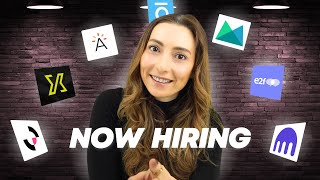 12 New Online High Paying Jobs that Are Still Hiring Work from Home [upl. by Aehsan]