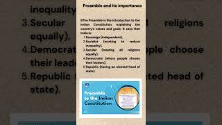 Preamble and its importance [upl. by Elyrad506]