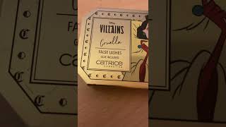 False lashes Crudelia de mon makeup viralvideo shorts disneyvillains [upl. by Pacien]