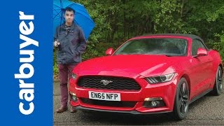 Ford Mustang Convertible indepth review  Carbuyer [upl. by Snider]