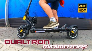 Dualtron Mini Special Electric Scooter  Suspension Test 4K [upl. by Niawd228]