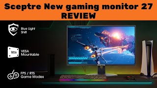 Sceptre 24 Inch Gaming Monitor E248W FW100T Review [upl. by Dodwell]