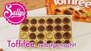 Toffifee selber herstellen  mit Nougat gefüllte Karamellbonbons  nachgemacht  Sallys Welt [upl. by Areema]