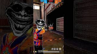 Troll Face free fire edit trending viralvideo freefire [upl. by Eimrots]