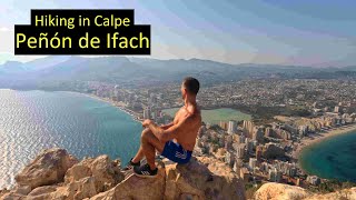 Climbing the Peñón de Ifach 🇪🇸 calpe hike costablanca climbing [upl. by Enelrihs]