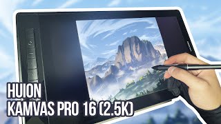 Huion Kamvas Pro 16 25K Review [upl. by Eimor]