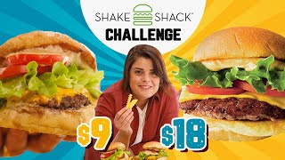 Shake Shack Burger Challenge 🍔 How to Make Cheaper Burger Menu at Home IN JUST 30 MINUTES [upl. by Thilda]