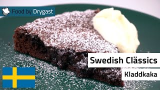 How to make Swedish quotKladdkakaquot [upl. by Airdnax]