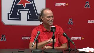 Dana Holgorsen News Conference  Texas Tech  Aug 30 2021 [upl. by Suoicerp328]