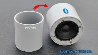 Making Homemade Bluetooth Speake Using PVC Pipe [upl. by Elayor]