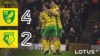 HIGHLIGHTS  Norwich City 42 Watford [upl. by Notelrac681]