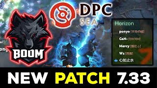 BOOM ESPORTS vs HORIZON  CARRY MUERTA PICKED IN NEW PATCH 733  DPC SEA SPRING TOUR DIV 2 DOTA 2 [upl. by Aisauqal]