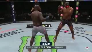 Francis Ngannou vs jairzinho Rozenstruik full fight 20 second [upl. by Ativla]