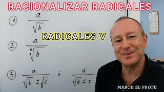 Racionalizar Radicales [upl. by Yellas692]