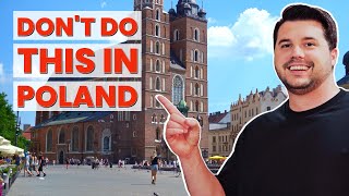 Poland Travel Guide 20 Things You Should NOT Do [upl. by Gipson]