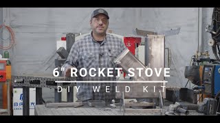 6 inch Rocket Stove DIY [upl. by Alburg]