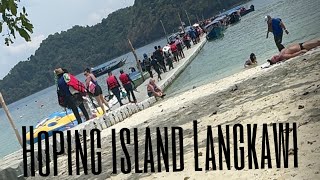 Malaysia Langkawi eagle feeding Hoping Island [upl. by Savick406]