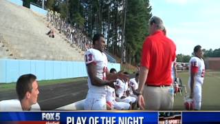 High 5 Play of the Week  Woodward Academy vs Clarkston  919 [upl. by Iolande]